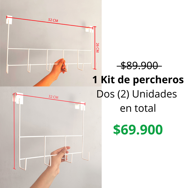 Perchero organizador para Puerta